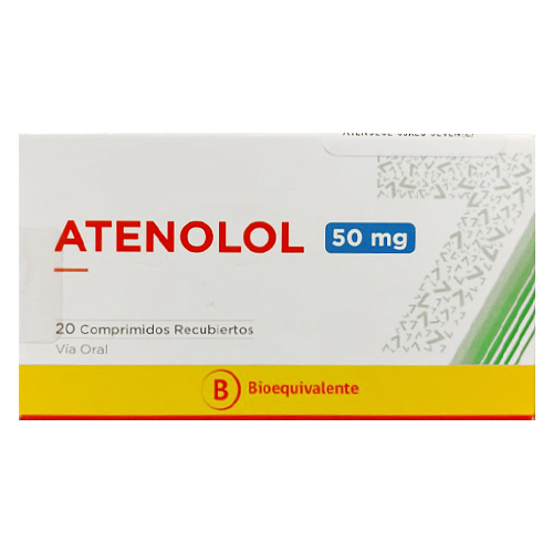 ATENOLOL COMPRIMIDOS 50 mg