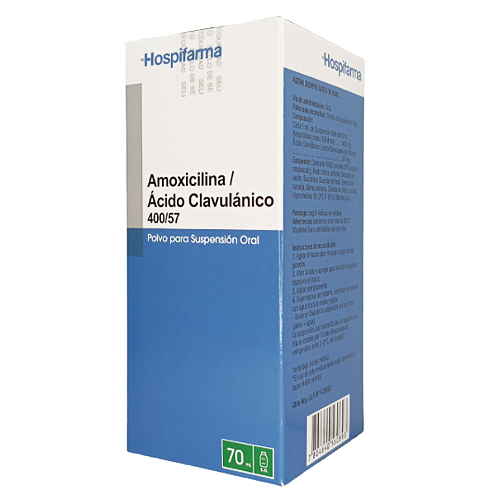 Amoxicilina 400/57mg