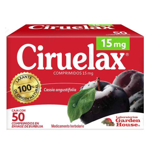 CIRUELAX III COMPRIMIDOS RECUBIERTOS