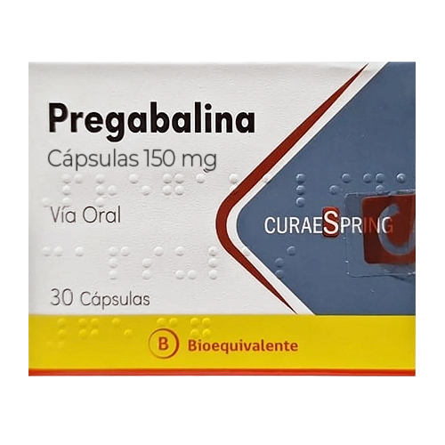 PREGABALINA CÁPSULAS 150 mg
