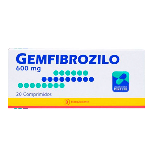 GEMFIBROZILO COMPRIMIDOS 600 mg