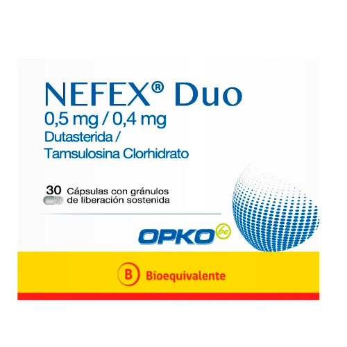 NEFEX DUO CAPSULAS CON GRÁNULOS DE LIBERACIÓN SOSTENIDA