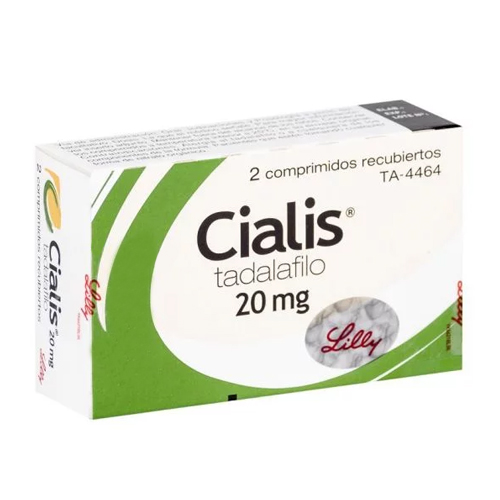 Cialis 20 mg x 2 comprimidos recubiertos (Eli Lilly)