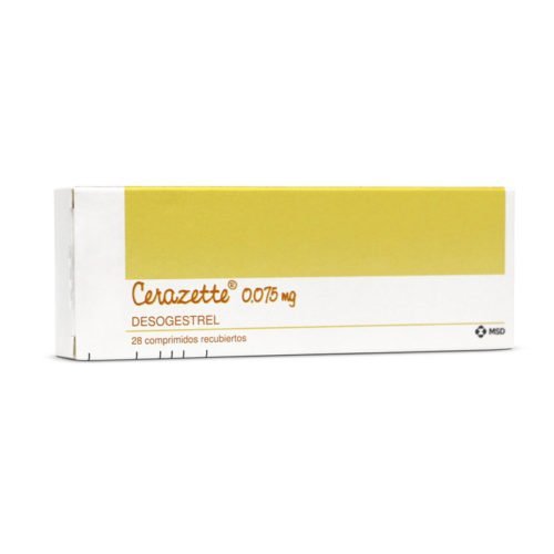 Cerazette Desogestrel x 28 comprimidos recubiertos MSD DESCUENTO