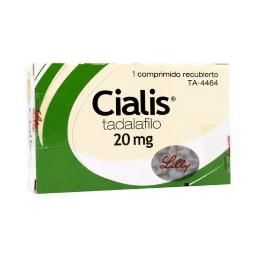 CIALIS COMPRIMIDOS RECUBIERTOS 20 mg