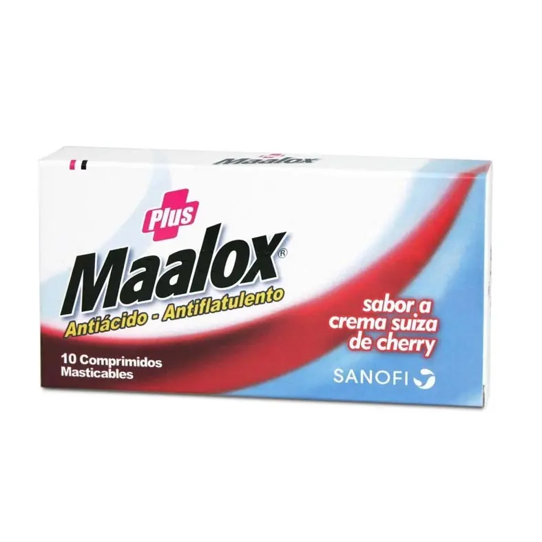 MAALOX PLUS COMPRIMIDOS MASTICABLES