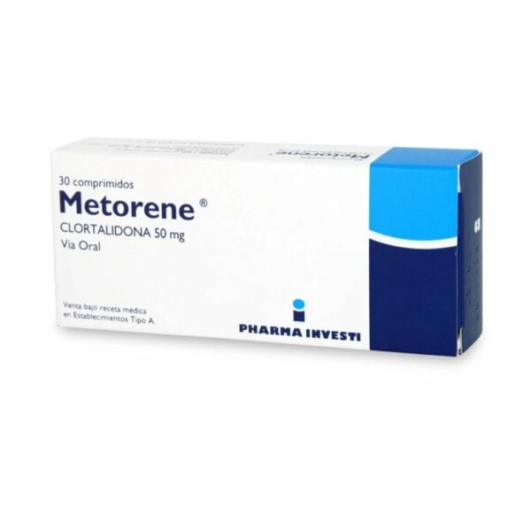 Metorene 50 mg x 30 comprimidos (Pharma Investi)