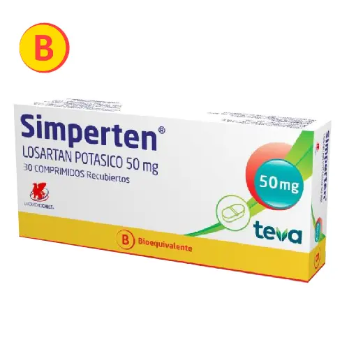 SIMPERTEN-D COMPRIMIDOS RECUBIERTOS