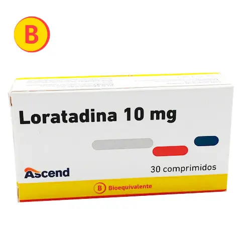 LORATADINA COMPRIMIDOS 10 mg