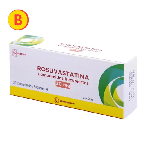 Rosuvastatina 20mg