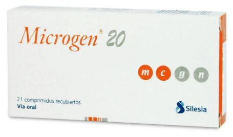 MICROGEN 20 COMPRIMIDOS RECUBIERTOS