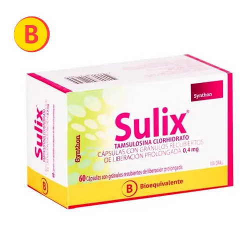 SULIX CÁPSULAS CON GRÁNULOS DE LIBERACIÓN PROLONGADA 0,4 mg