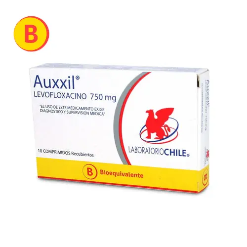 AUXXIL COMPRIMIDOS RECUBIERTOS 750 mg