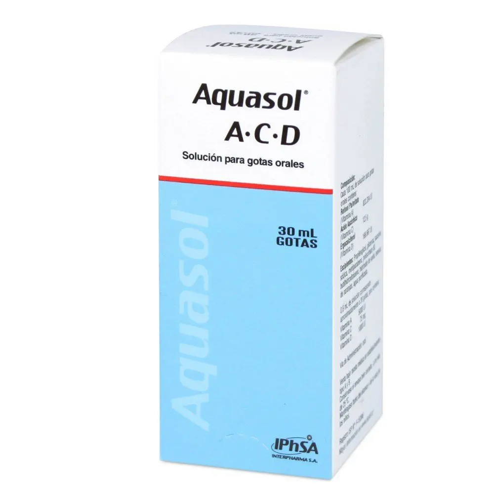 AQUASOL ACD SOLUCIÓN PARA GOTAS ORALES