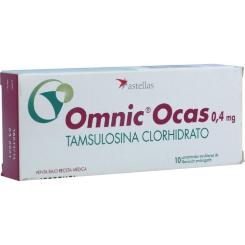 OMNIC OCAS COMPRIMIDOS RECUBIERTOS DE LIBERACIÓN PROLONGADA 0,4 mg