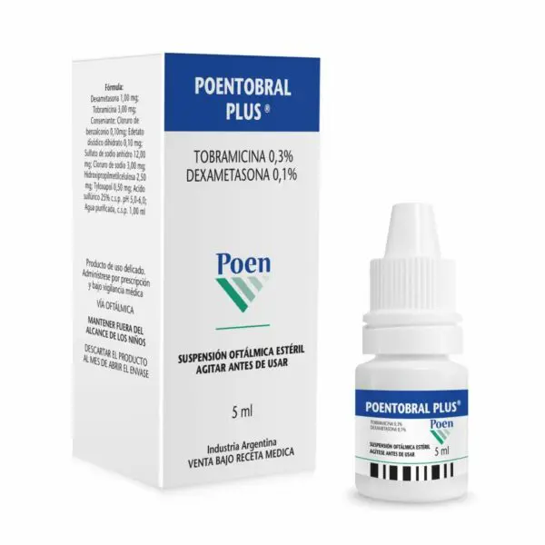 POENTOBRAL PLUS UNGÜENTO OFTÁLMICO
