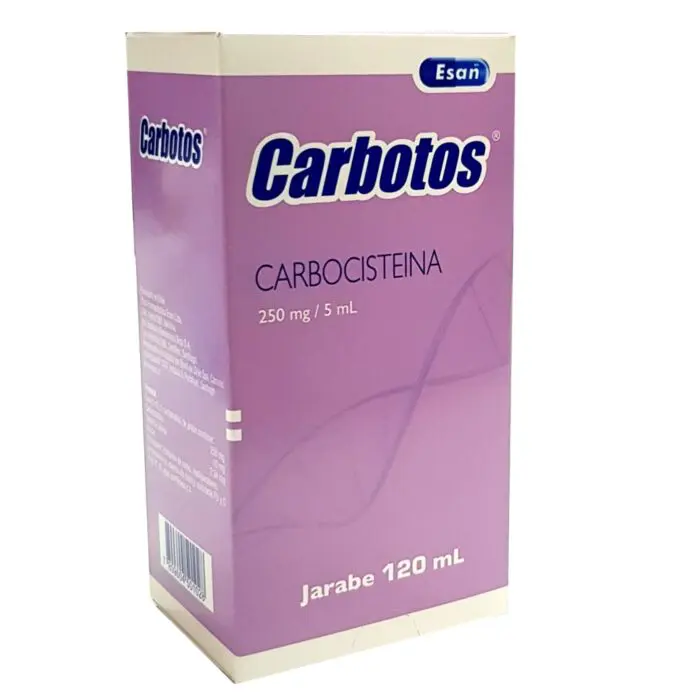 CARBOTOS ADULTO JARABE 250 mg/5 mL (CARBOCISTEINA)
