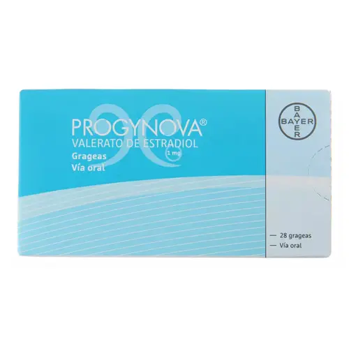 PROGYNOVA GRAGEAS 2 mg