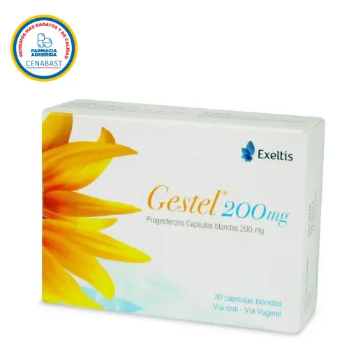 Gestel 200 mg x30 Cápsulas Blandas (Cenabast) (Exeltis)