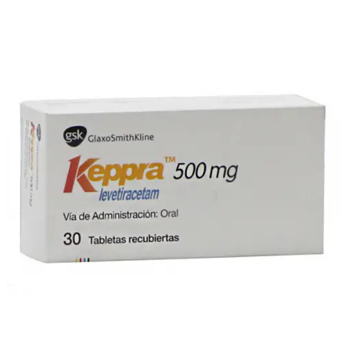KEPPRA COMPRIMIDOS RECUBIERTOS 500 mg