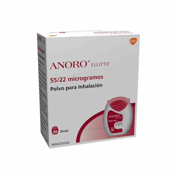 ANORO ELLIPTA 55/22 POLVO PARA INHALACIÓN