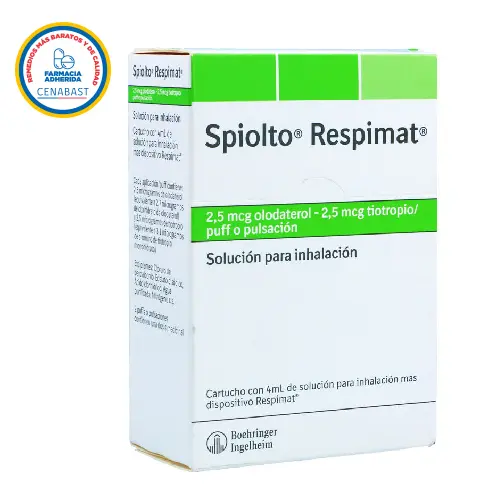 SPIOLTO RESPIMAT SOLUCIÓN PARA INHALACIÓN