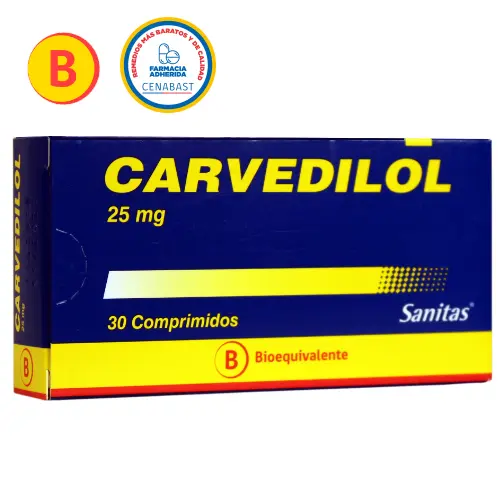 Carvedilol 25 mg