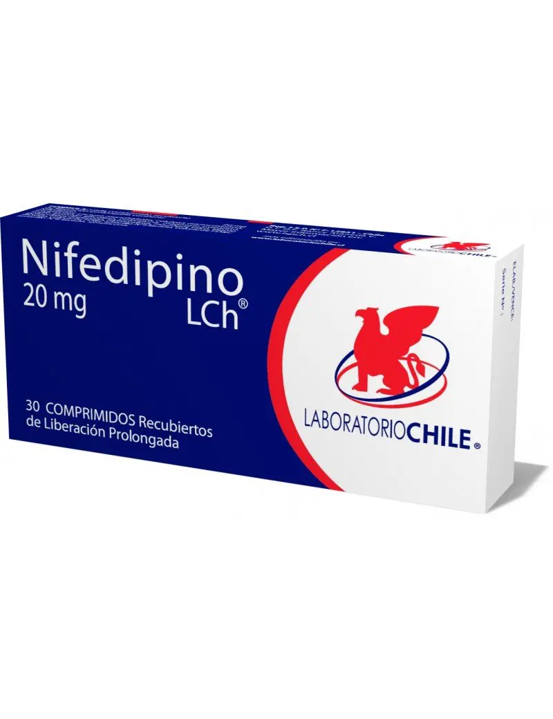 Nifedipino 20 mg