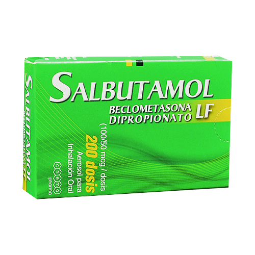 Salbutamol 100/50 mcg