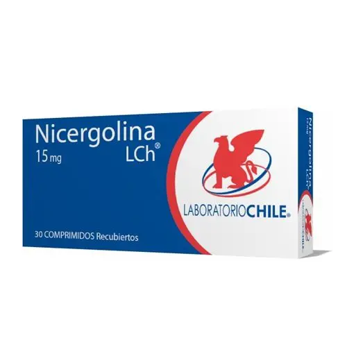 Nicergolina 15 mg