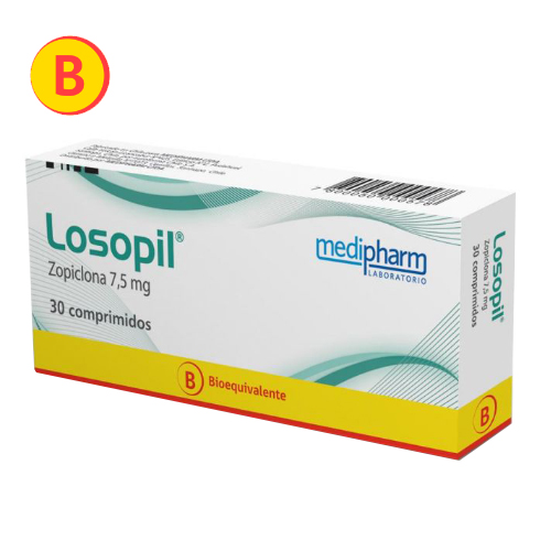 LOSOPIL COMPRIMIDOS RECUBIERTOS 7,5 mg