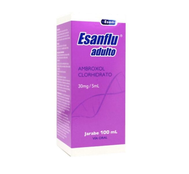 ESANFLU ADULTO JARABE 30 mg/5 mL.
