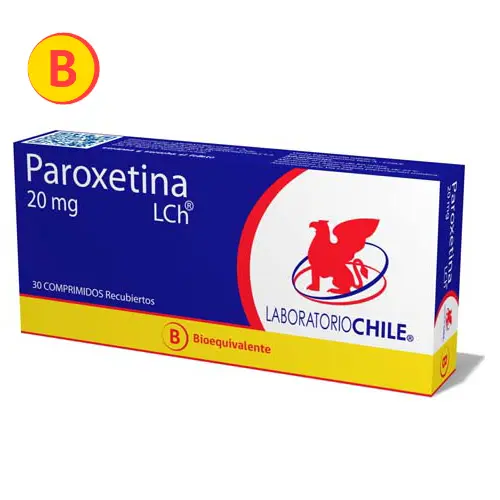 Paroxetina 20 mg
