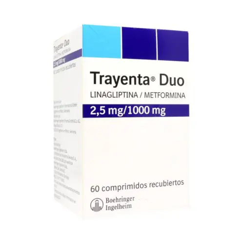 TRAYENTA DUO 2,5/1000  COMPRIMIDOS RECUBIERTOS