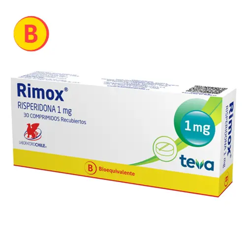 Rimox 1mg x 30 comprimidos recubiertos (Lab. Chile)