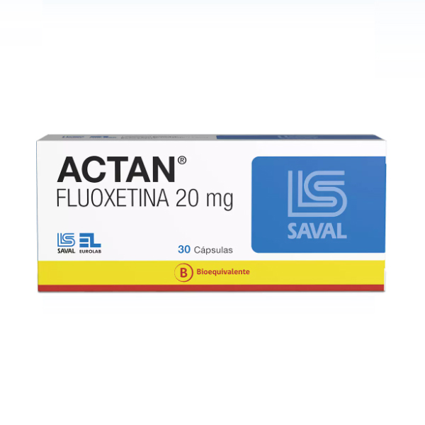 ACTAN CÁPSULAS 20 mg