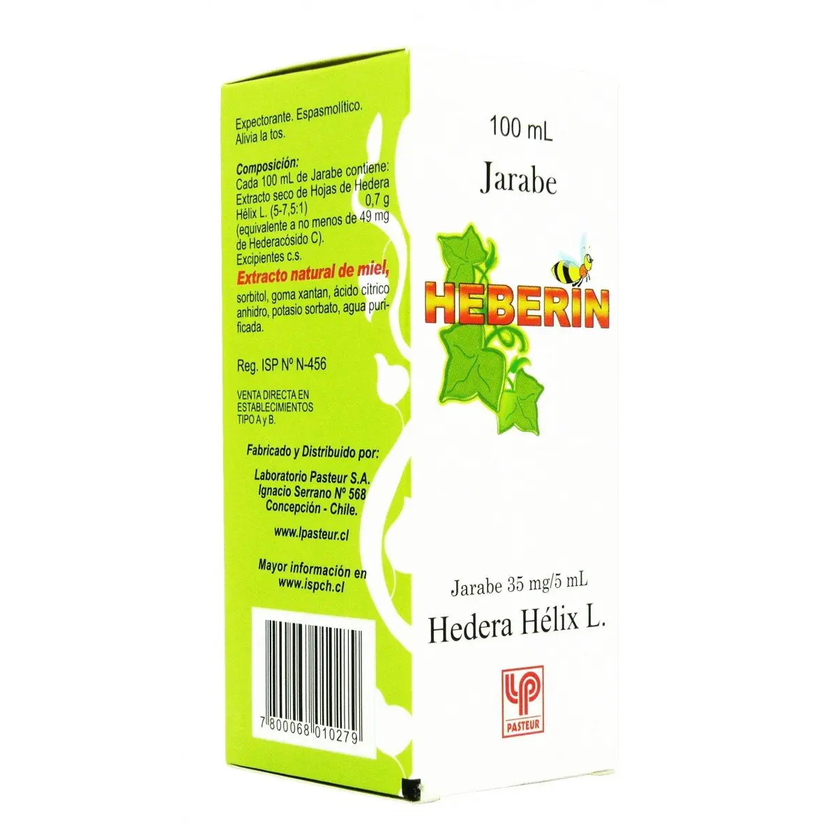 HEBERIN JARABE 35 mg/5 mL