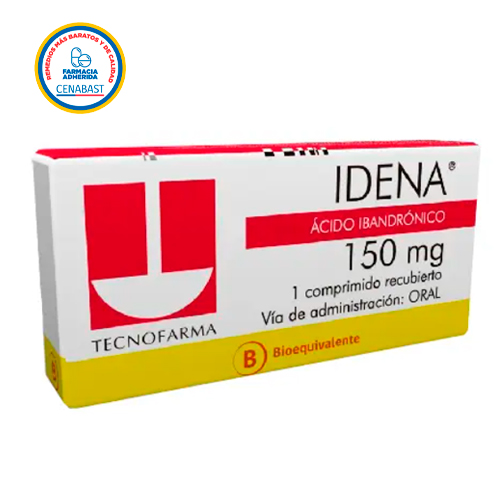 IDENA COMPRIMIDOS RECUBIERTOS 150 mg (ÁCIDO IBANDRÓNICO)