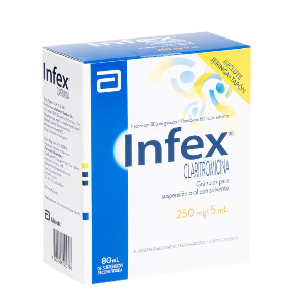 Infex 250mg/5ml 80ml