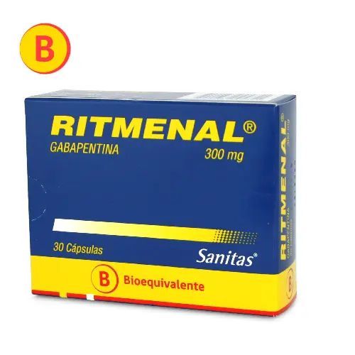Ritmenal 300mg x 30 capsulas