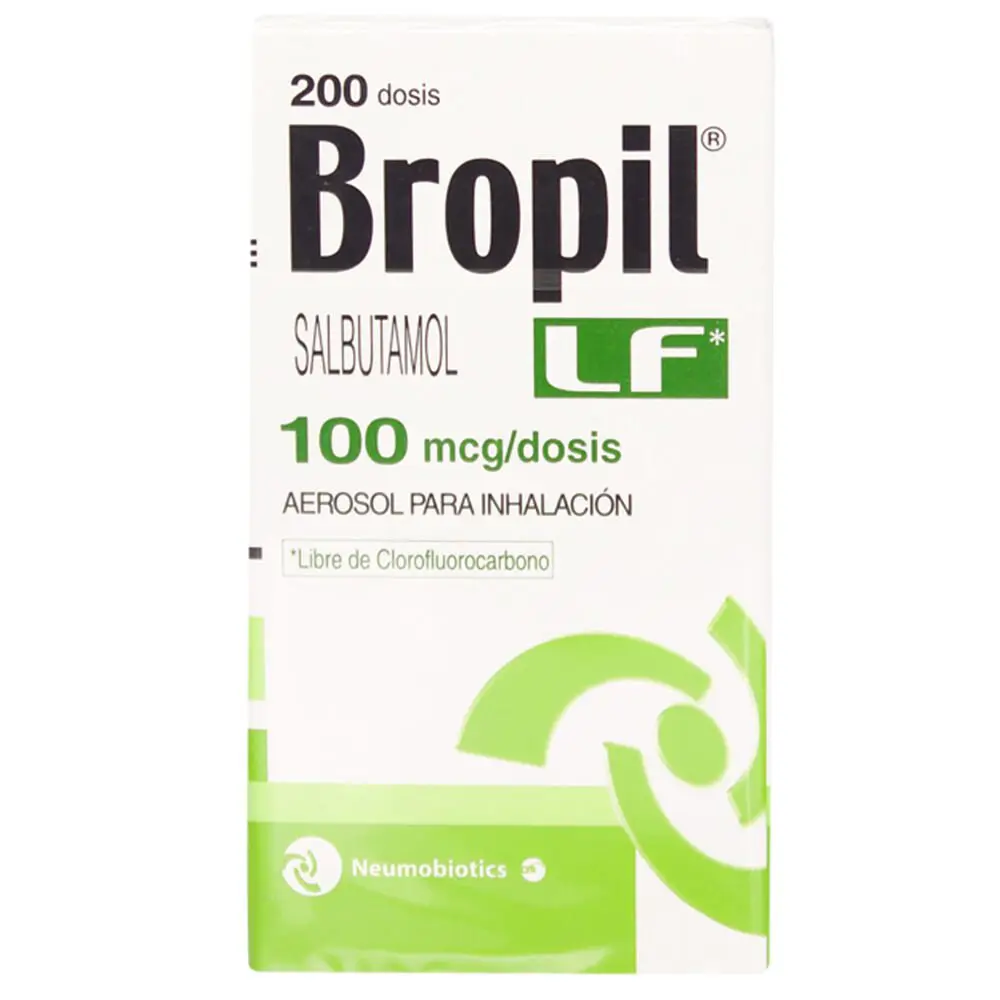 BROPIL LF AEROSOL PARA INHALACIÓN 100 mcg /dosis