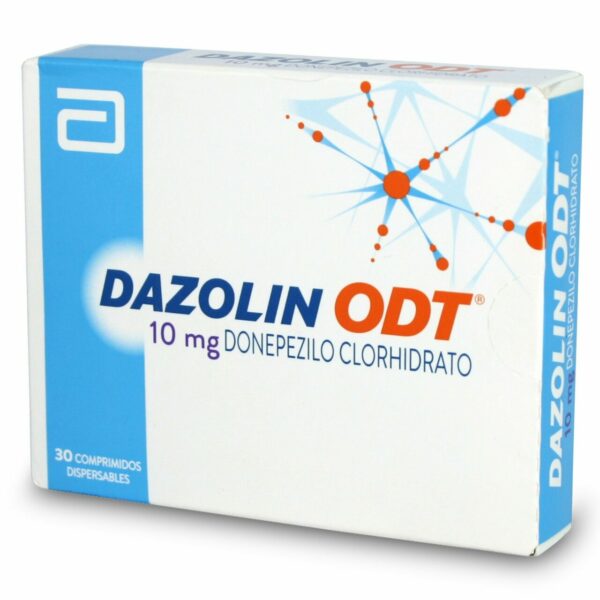 DAZOLIN ODT COMPRIMIDOS DISPERSABLES 10 mg
