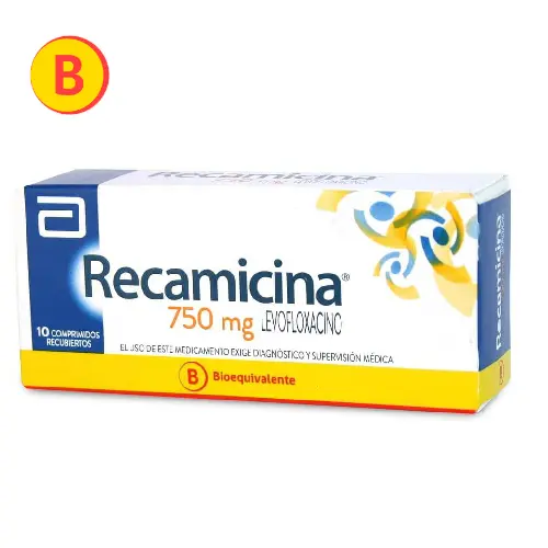 RECAMICINA COMPRIMIDOS RECUBIERTOS 500 mg