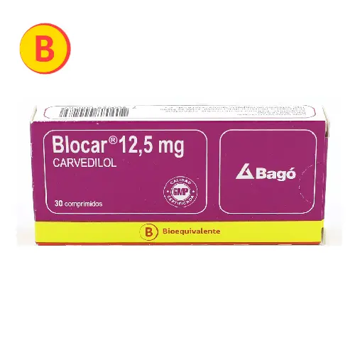 BLOCAR COMPRIMIDOS 12,5 mg