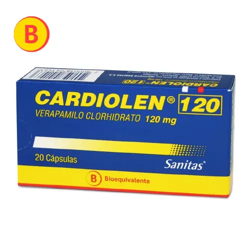 Cardiolen 120 mg x 20 cápsulas (Sanitas)