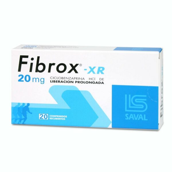 FIBROX XR COMPRIMIDOS RECUBIERTOS DE LIBERACIÓN PROLONGADA 10 mg
