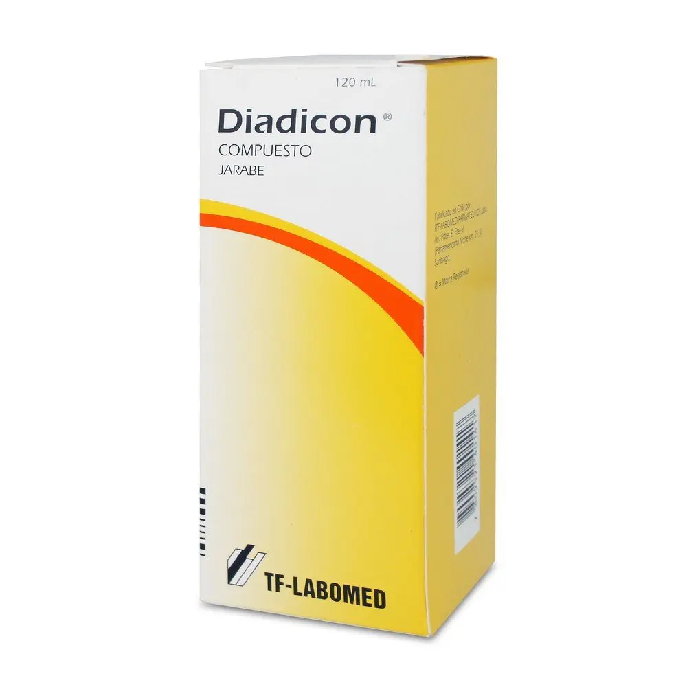 DIADICON COMPUESTO JARABE (CLOFEDANOL CLORHIDRATO / BROMHEXINA CLORHIDRATO)