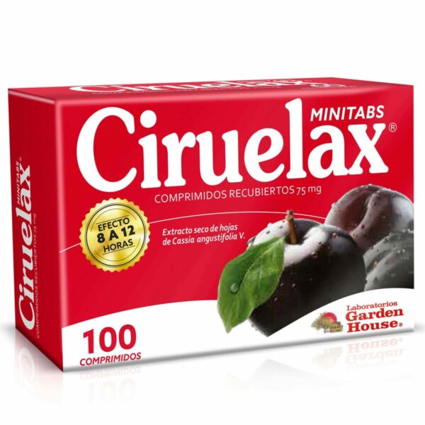 Ciruelax minitabs 75 mg x 100 comprimidos