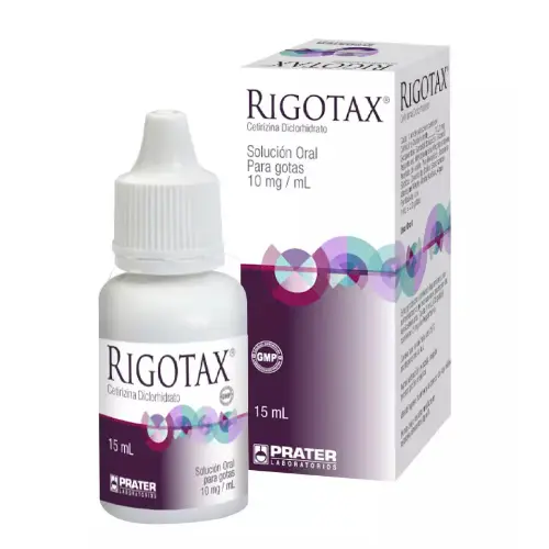 RIGOTAX SOLUCIÓN ORAL PARA GOTAS 10 mg/mL