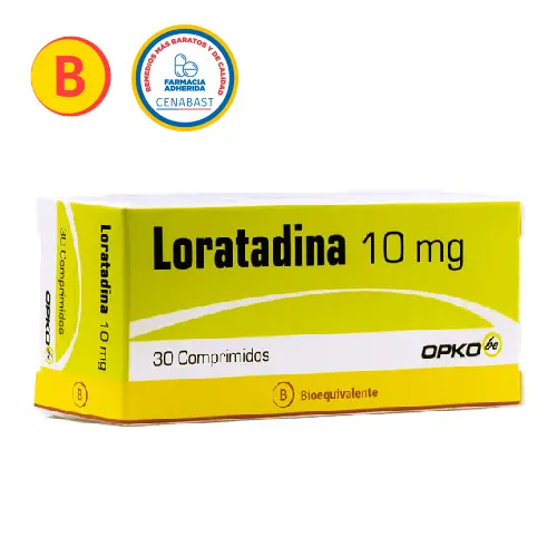 LORATADINA COMPRIMIDOS 10 mg